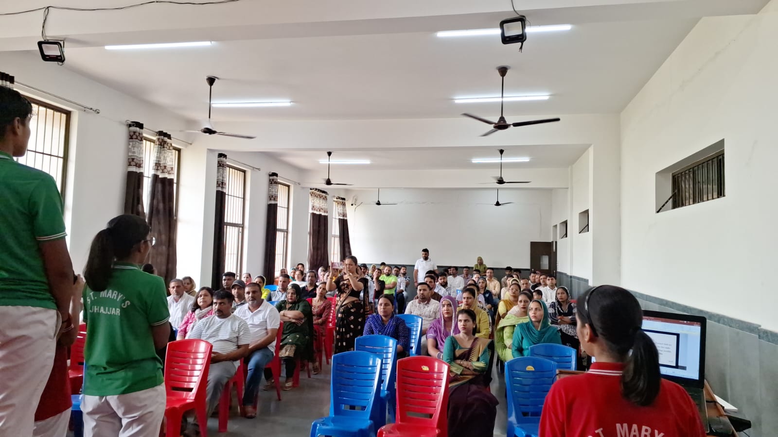 Parents day orientation on Mobile adduction by Sini Rajesh